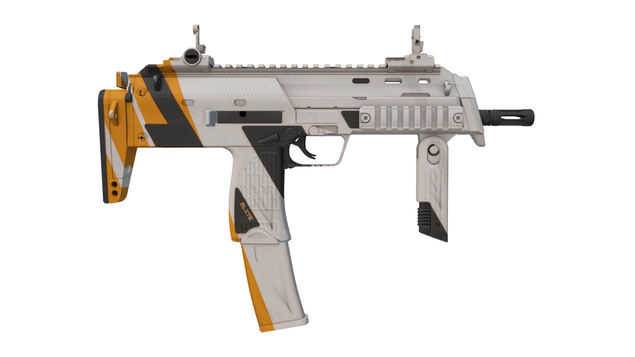 MP7 | Amberline seed #985, back