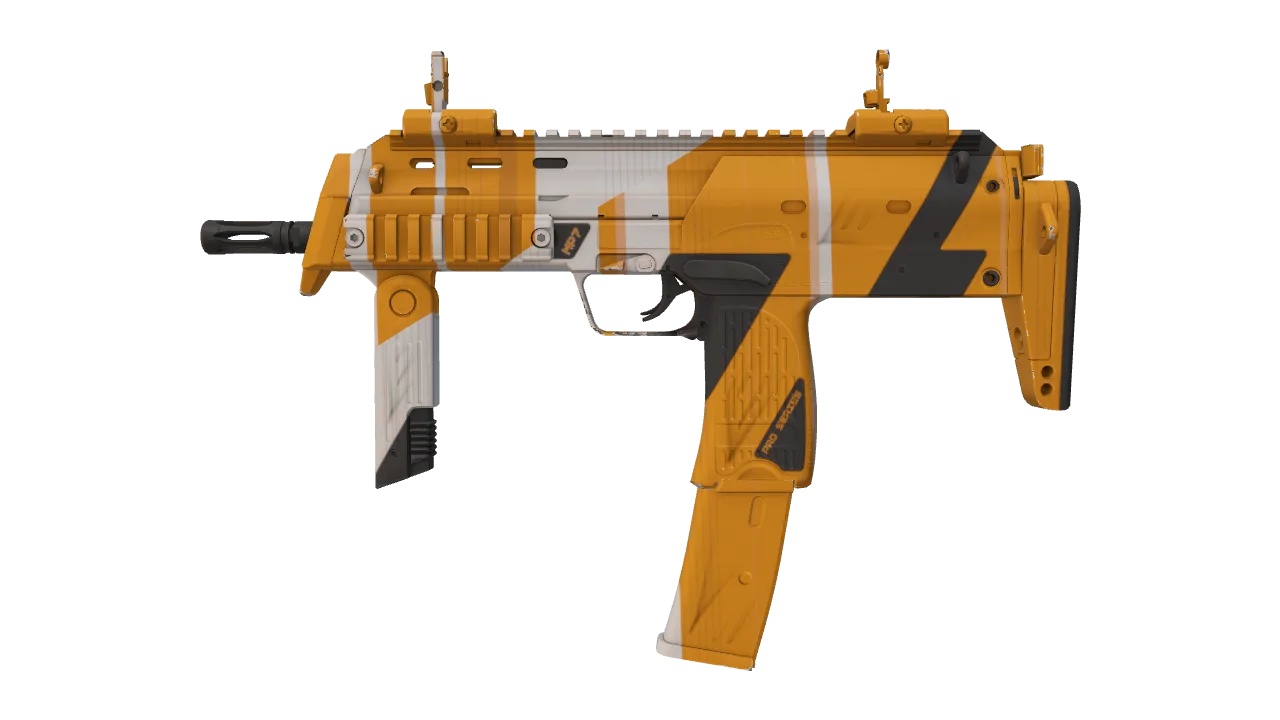 MP7 | Amberline seed #997, front