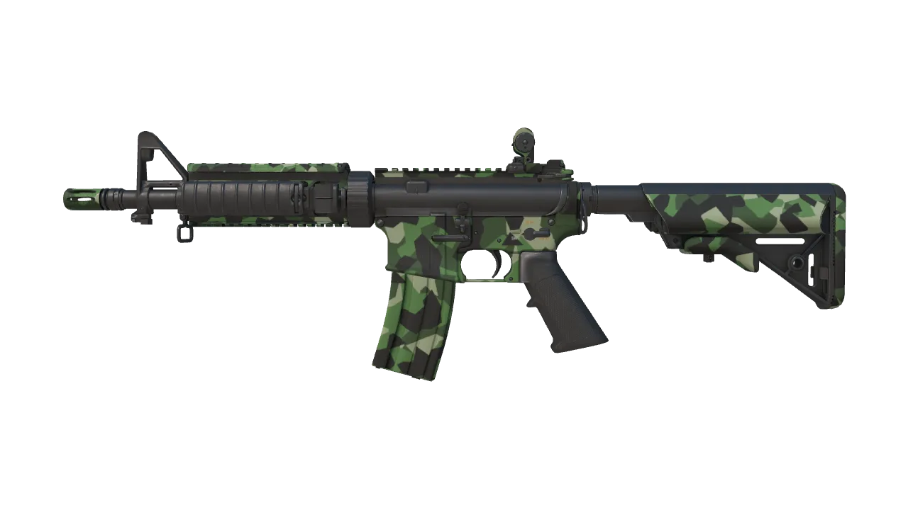 M4A4 | Choppa (Factory New) — Dust II light, front