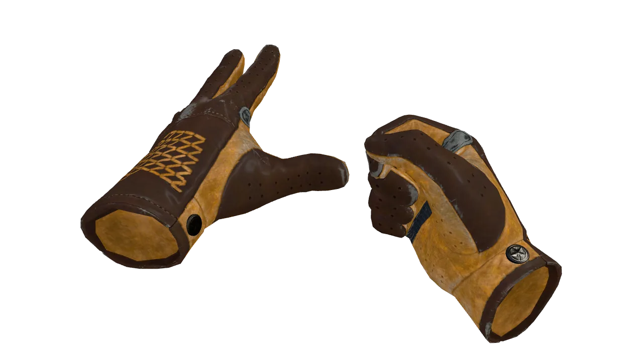 ★ Driver Gloves | Overtake (Field-Tested) — Dust II light, front