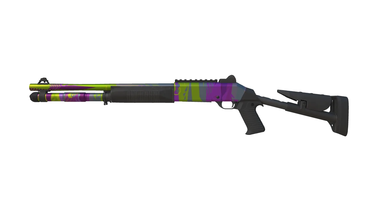 XM1014 | Ziggy (Factory New) — Dust II light, front