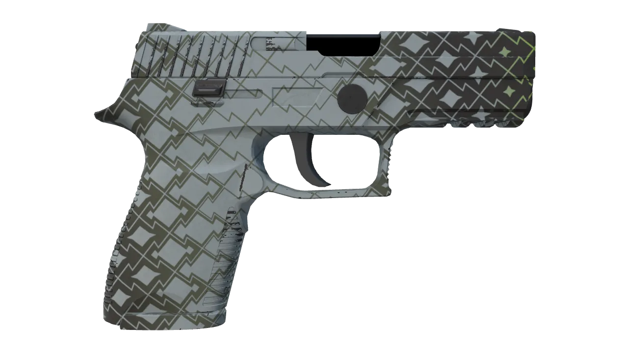 P250 | Mint Kimono seed #17, back