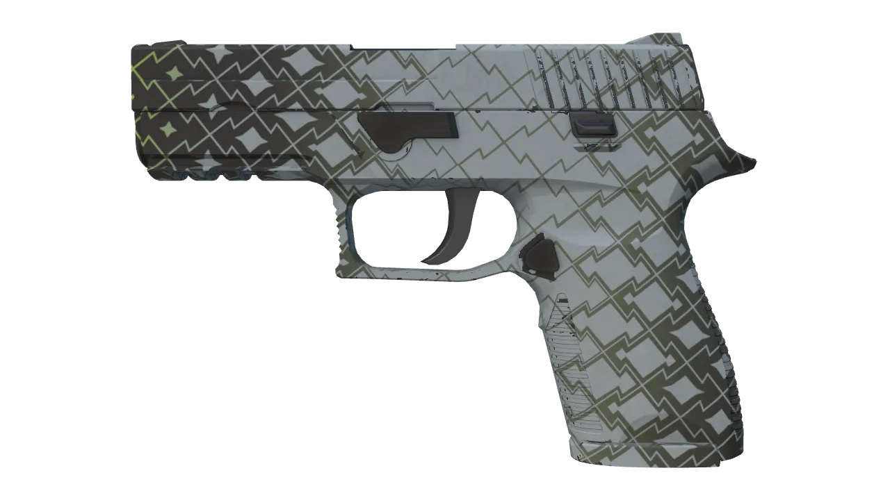 P250 | Mint Kimono seed #17, front