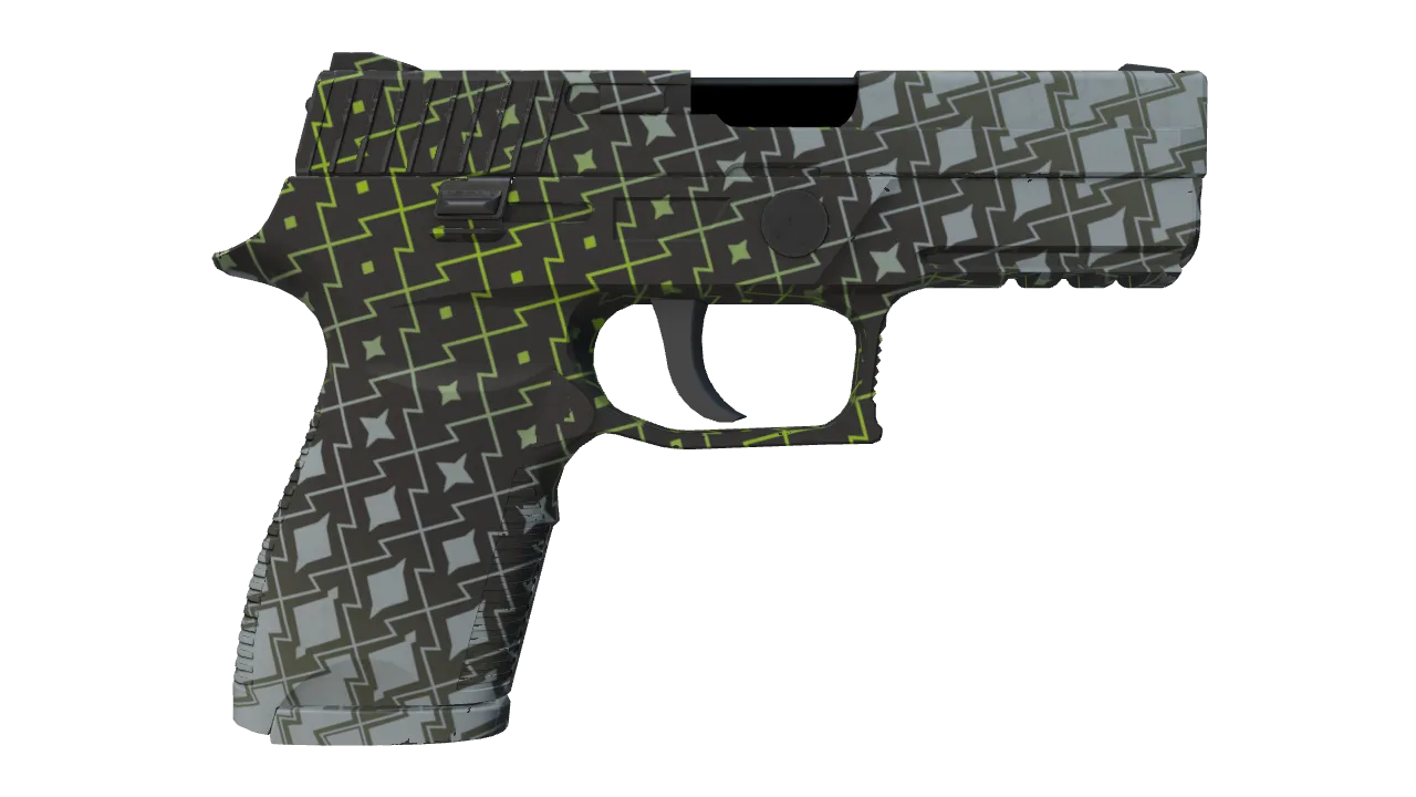 P250 | Mint Kimono seed #24, back