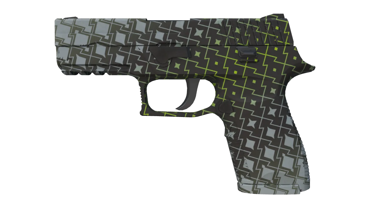 P250 | Mint Kimono seed #24, front