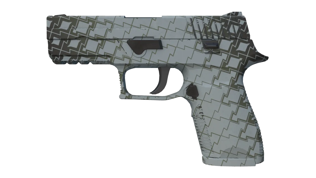 P250 | Mint Kimono seed #32, front