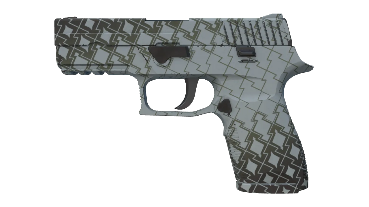 P250 | Mint Kimono seed #37, front