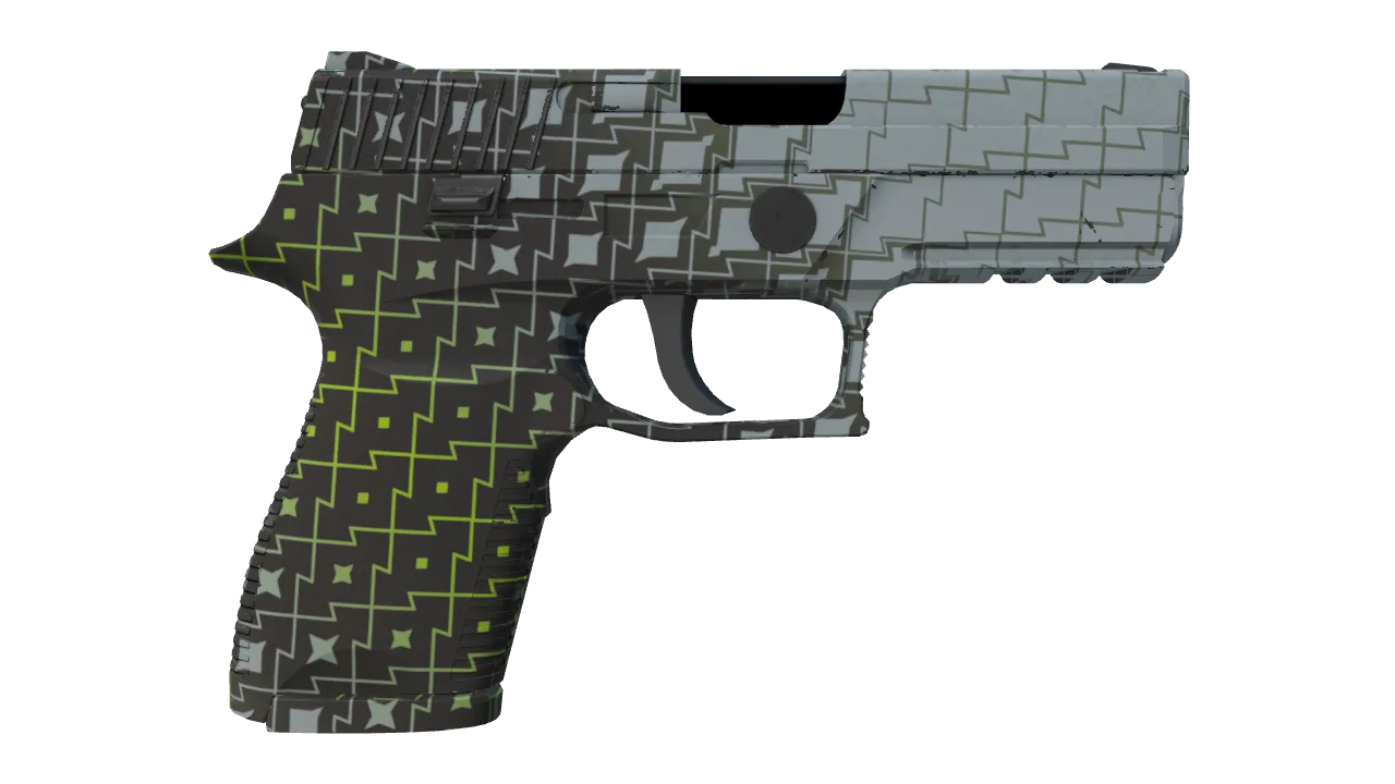 P250 | Mint Kimono seed #43, back