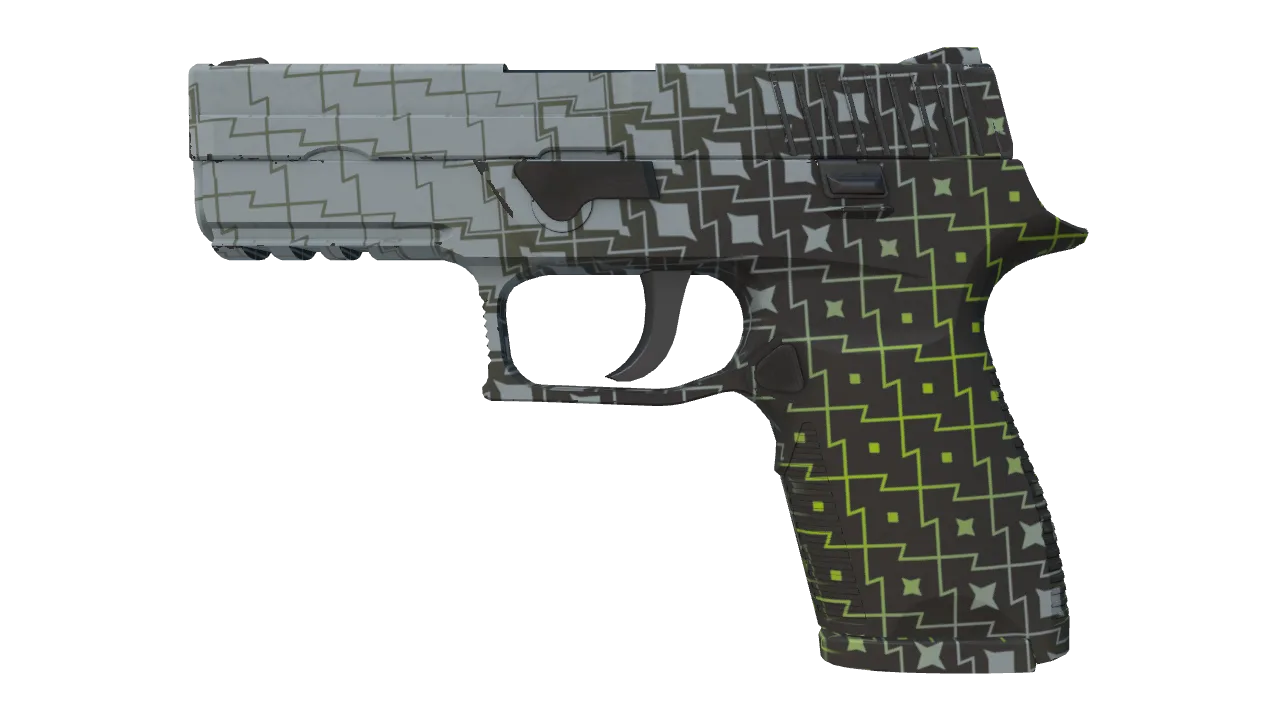 P250 | Mint Kimono seed #43, front