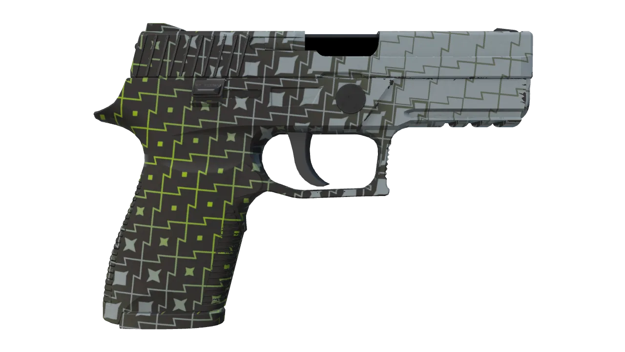 P250 | Mint Kimono seed #64, back