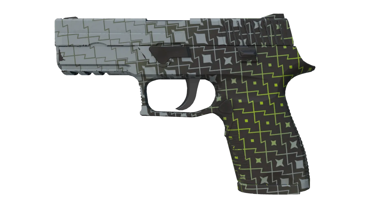 P250 | Mint Kimono seed #64, front