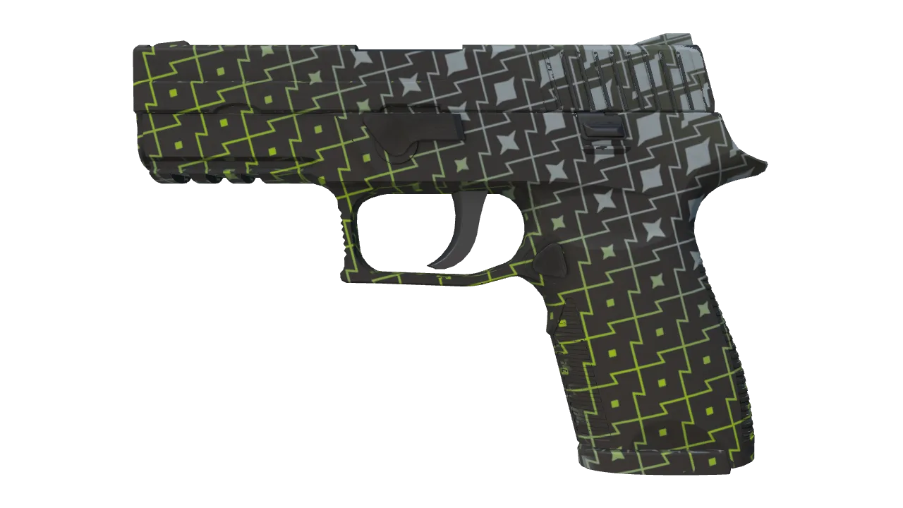 P250 | Mint Kimono seed #65, front