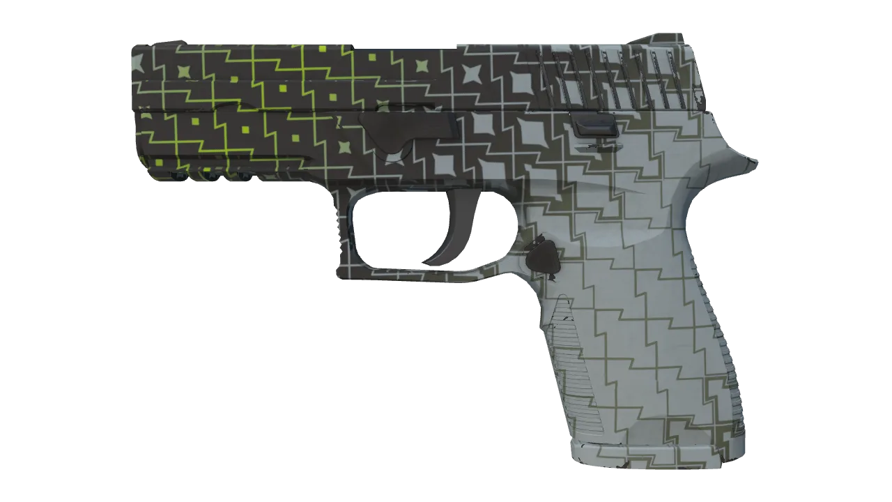 P250 | Mint Kimono seed #72, front