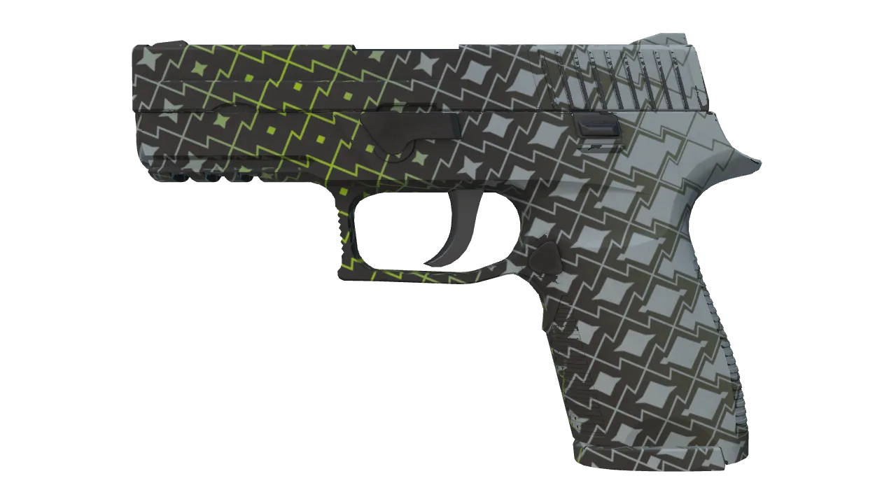 P250 | Mint Kimono seed #74, front