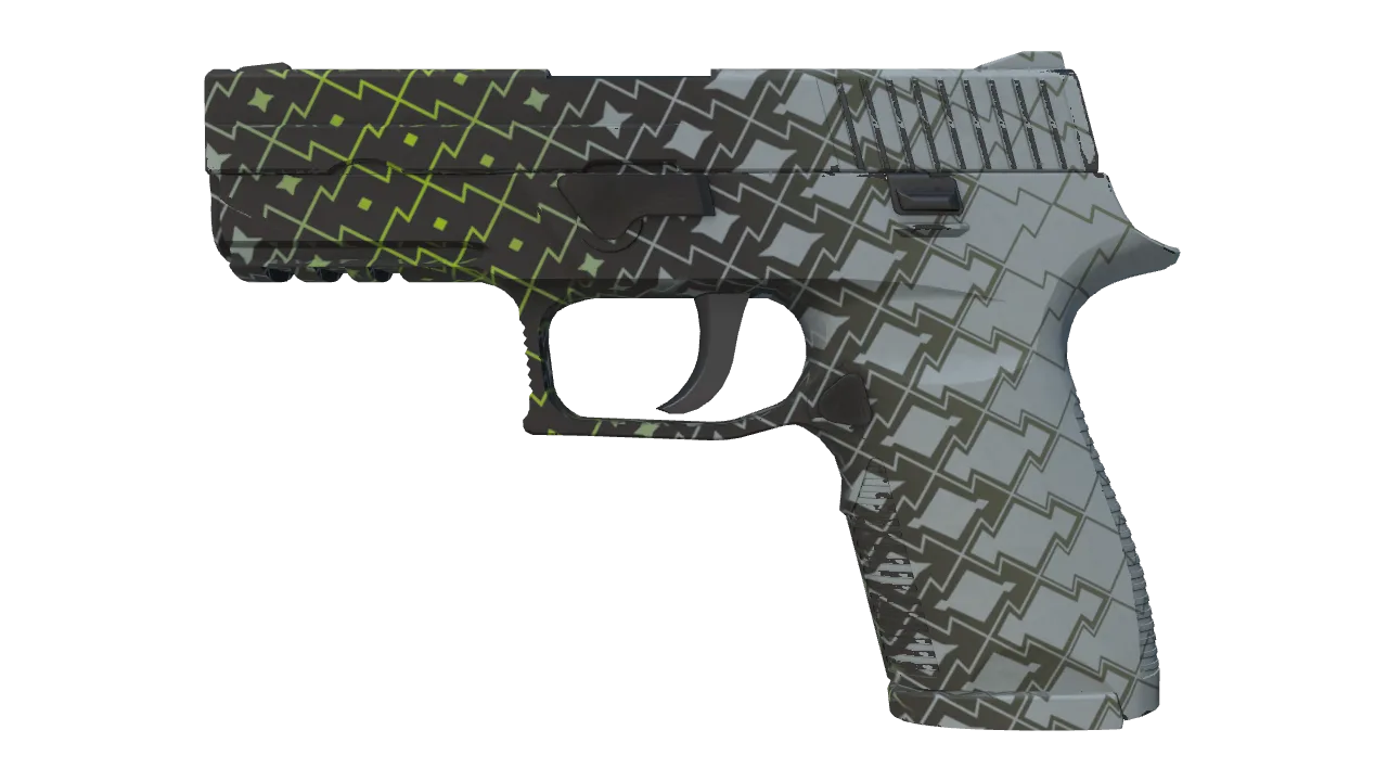 P250 | Mint Kimono seed #81, front