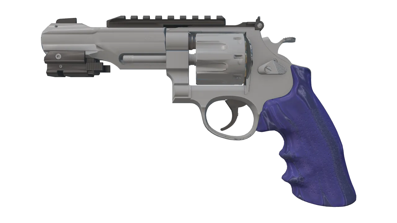 R8 Revolver | Cobalt Grip (Factory New) — Dust II light, front
