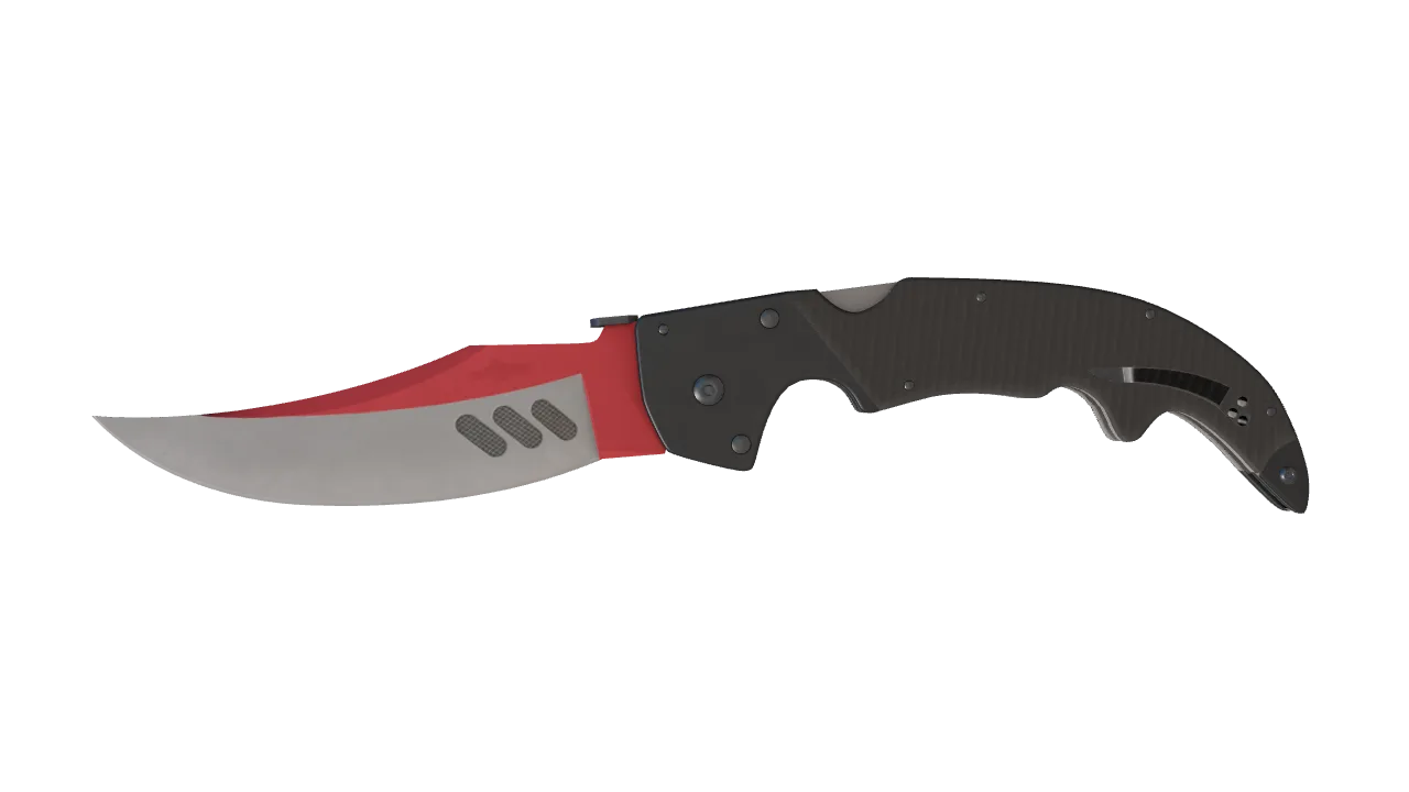 ★ Falchion Knife | Autotronic (Factory New) — Dust II light, front
