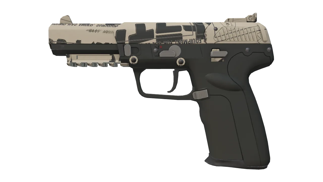 Souvenir Five-SeveN | Kami (Factory New) — Dust II light, front