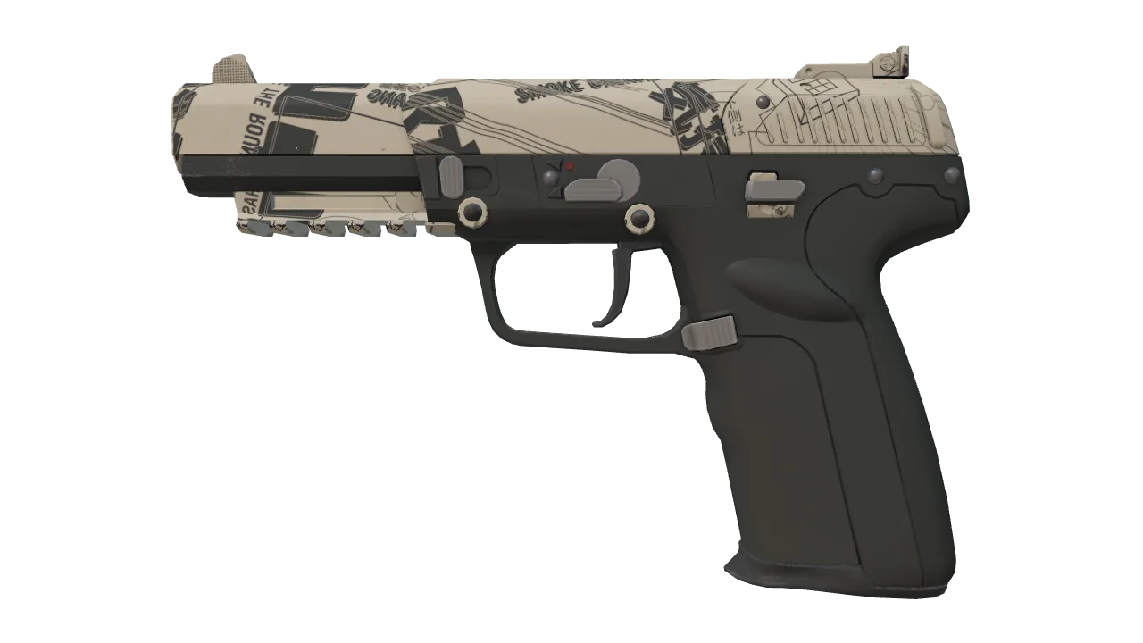 Five-SeveN | Kami seed #348, front