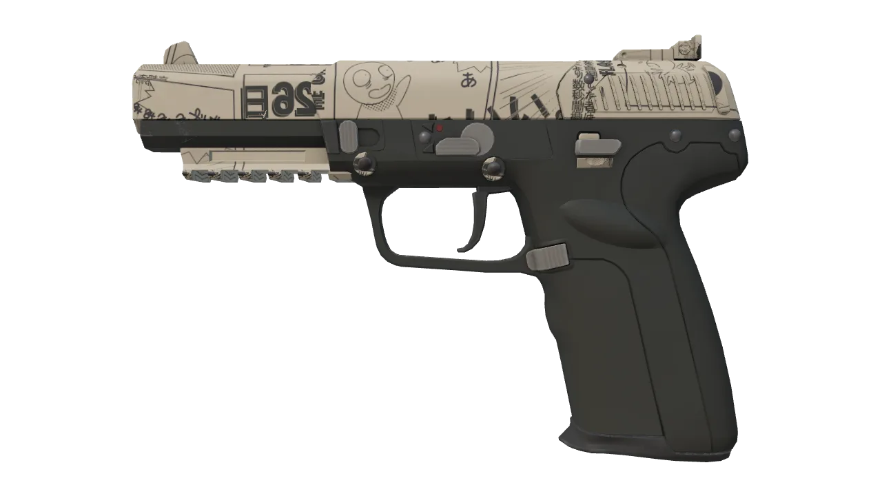 Five-SeveN | Kami seed #376, front