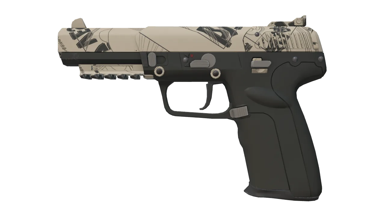 Five-SeveN | Kami seed #662, front