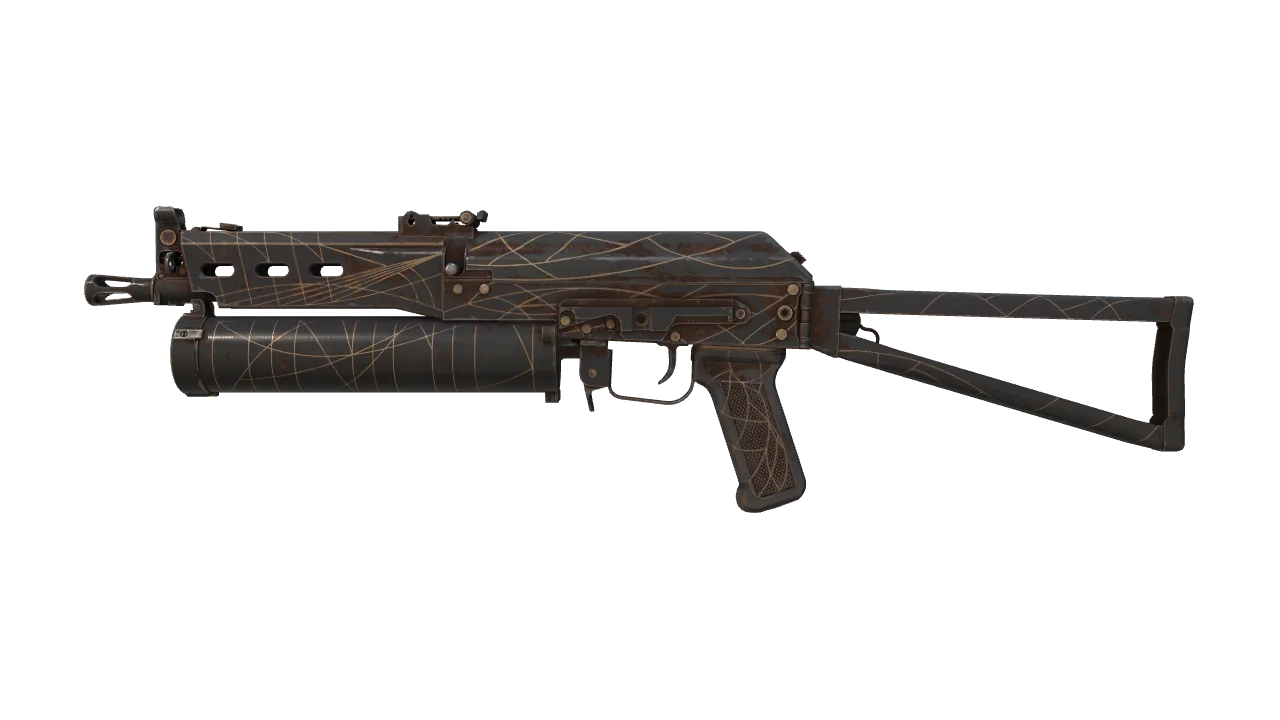 Souvenir PP-Bizon | Traitor (Battle-Scarred) — Dust II light, front