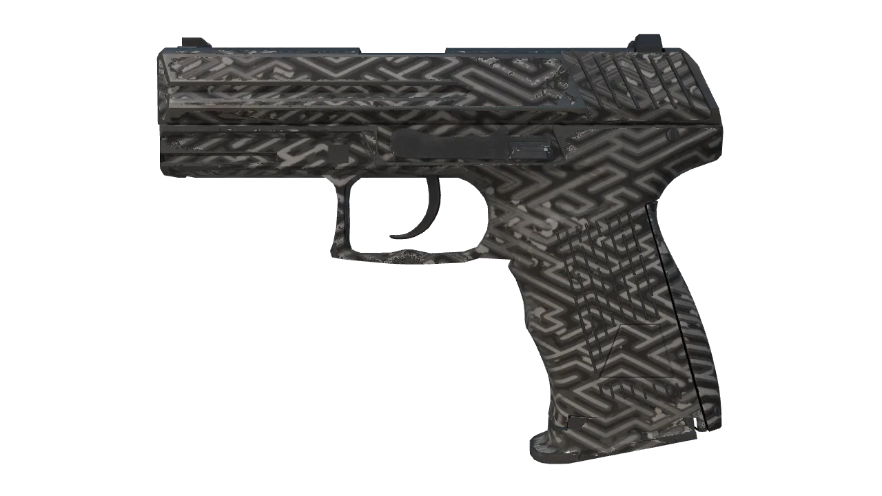 P2000 | Pathfinder (Field-Tested) — Dust II light, front