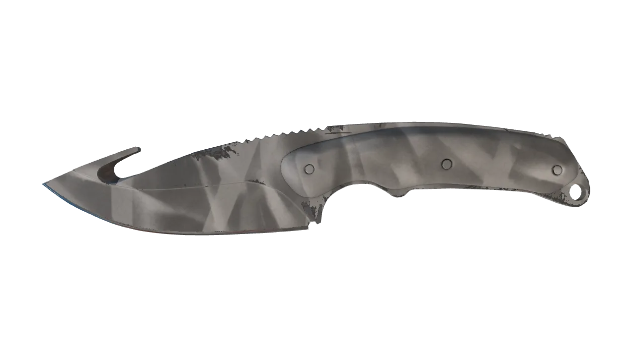 ★ Gut Knife | Urban Masked (Minimal Wear) — Dust II light, front
