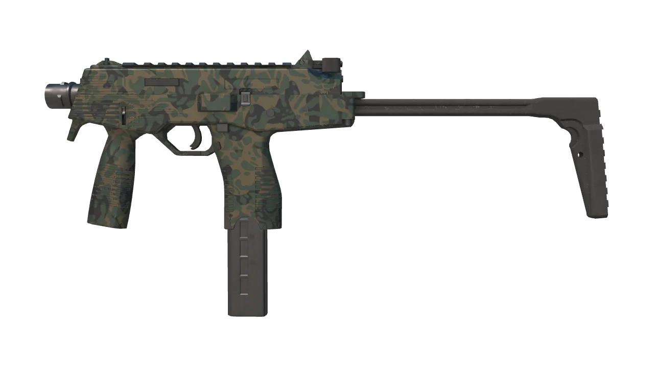 MP9 | Army Sheen (Minimal Wear) — Dust II light, front