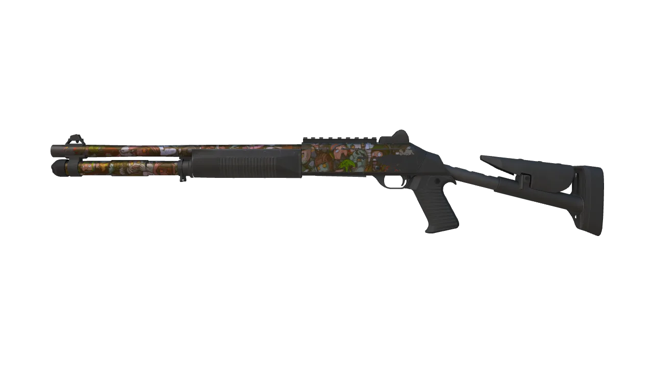 XM1014 | Zombie Offensive (Field-Tested) — Dust II light, front