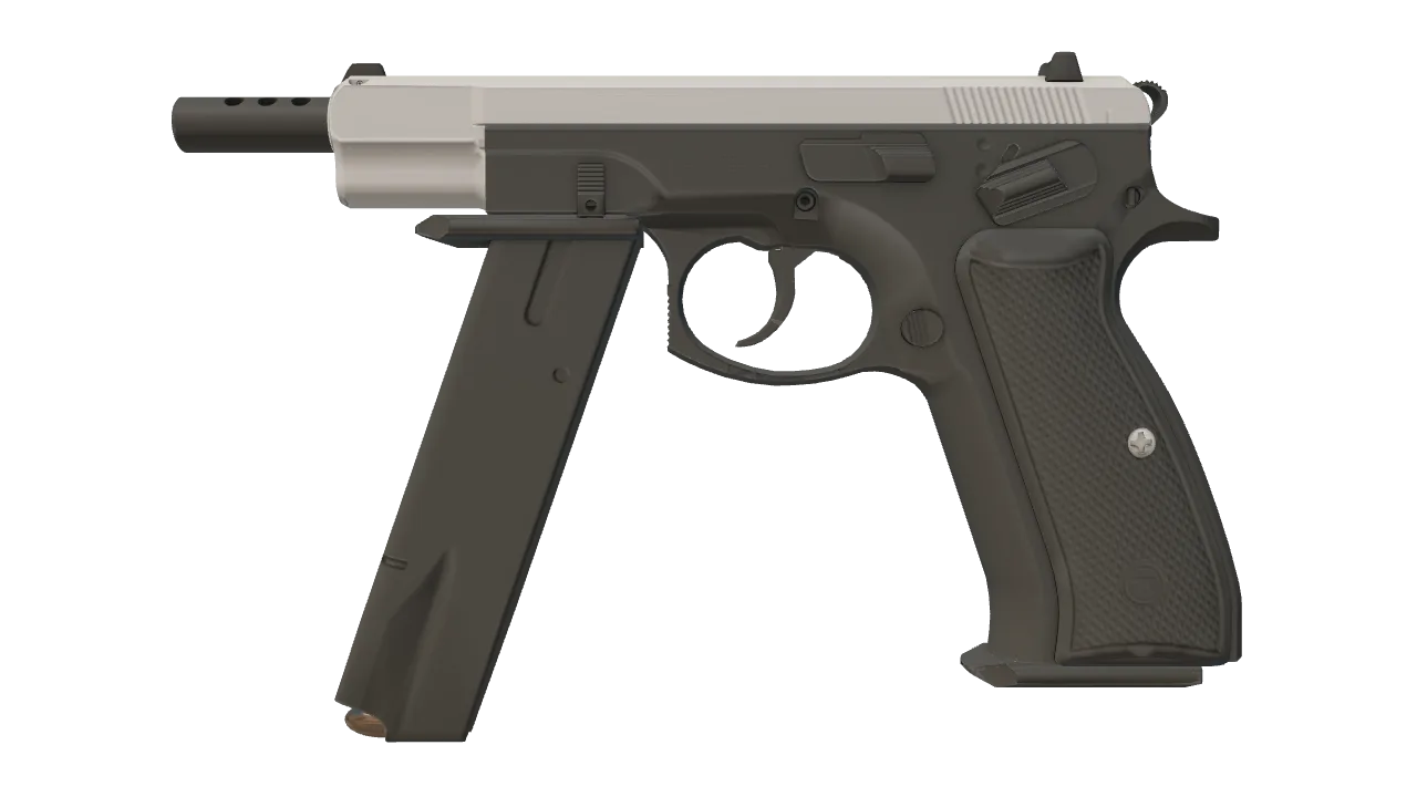 CZ75-Auto | Tuxedo (Factory New) — Dust II light, front