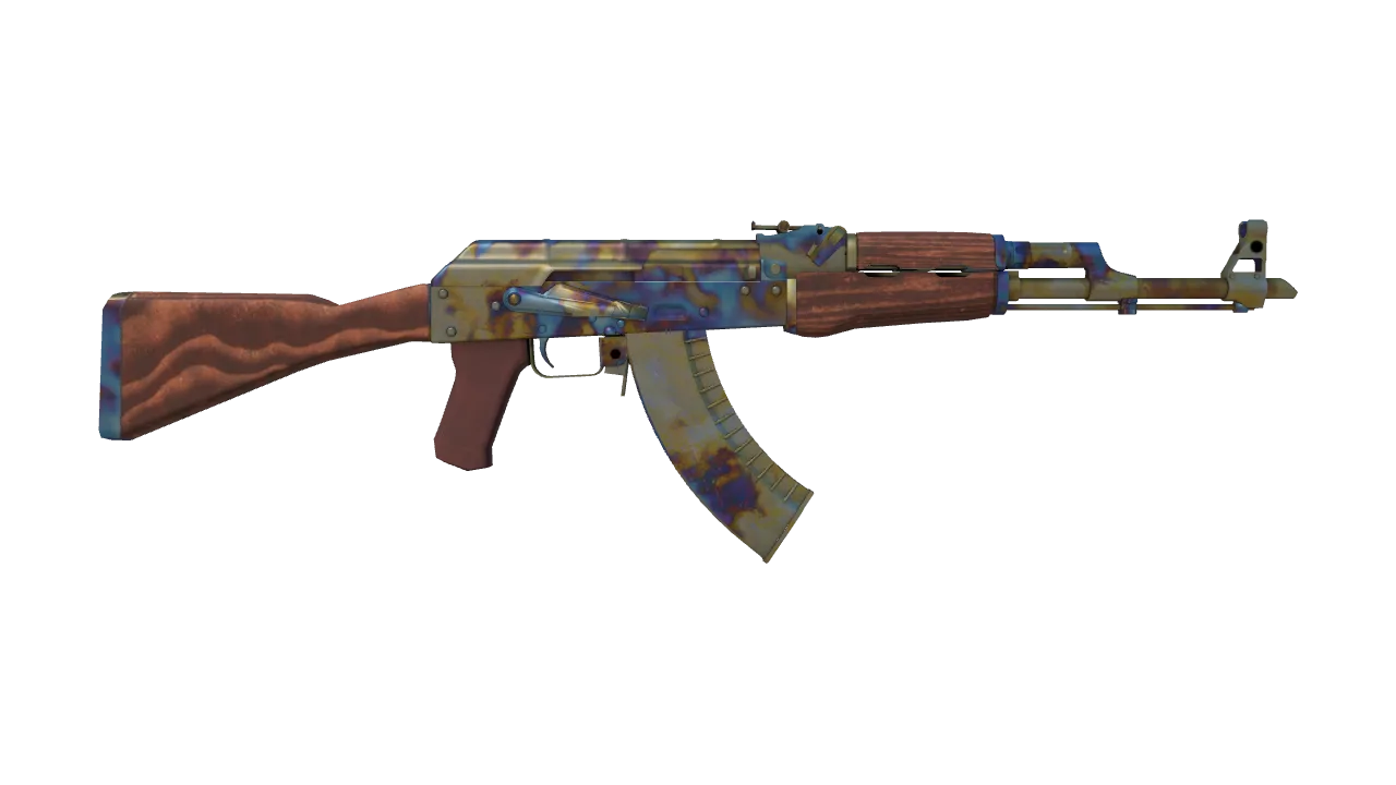 AK-47 | Case Hardened seed #1000, back