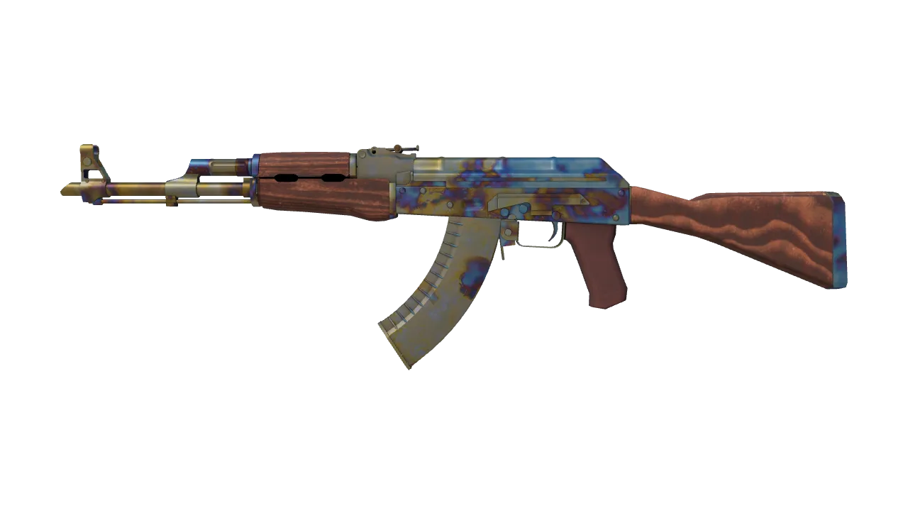 AK-47 | Case Hardened seed #1000, front
