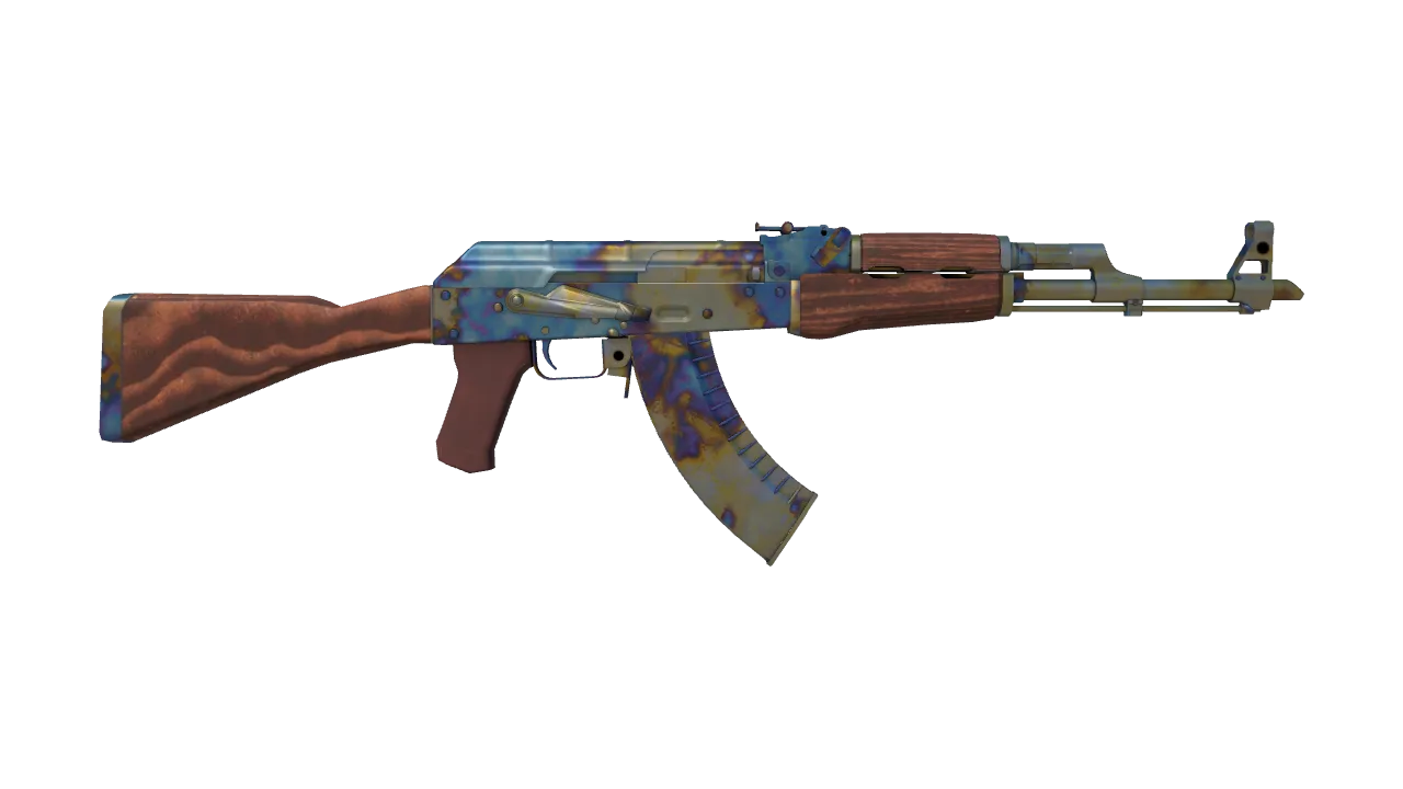 AK-47 | Case Hardened seed #112, back