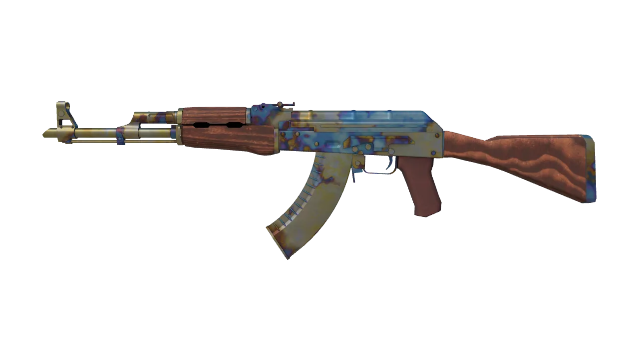 AK-47 | Case Hardened seed #112, front