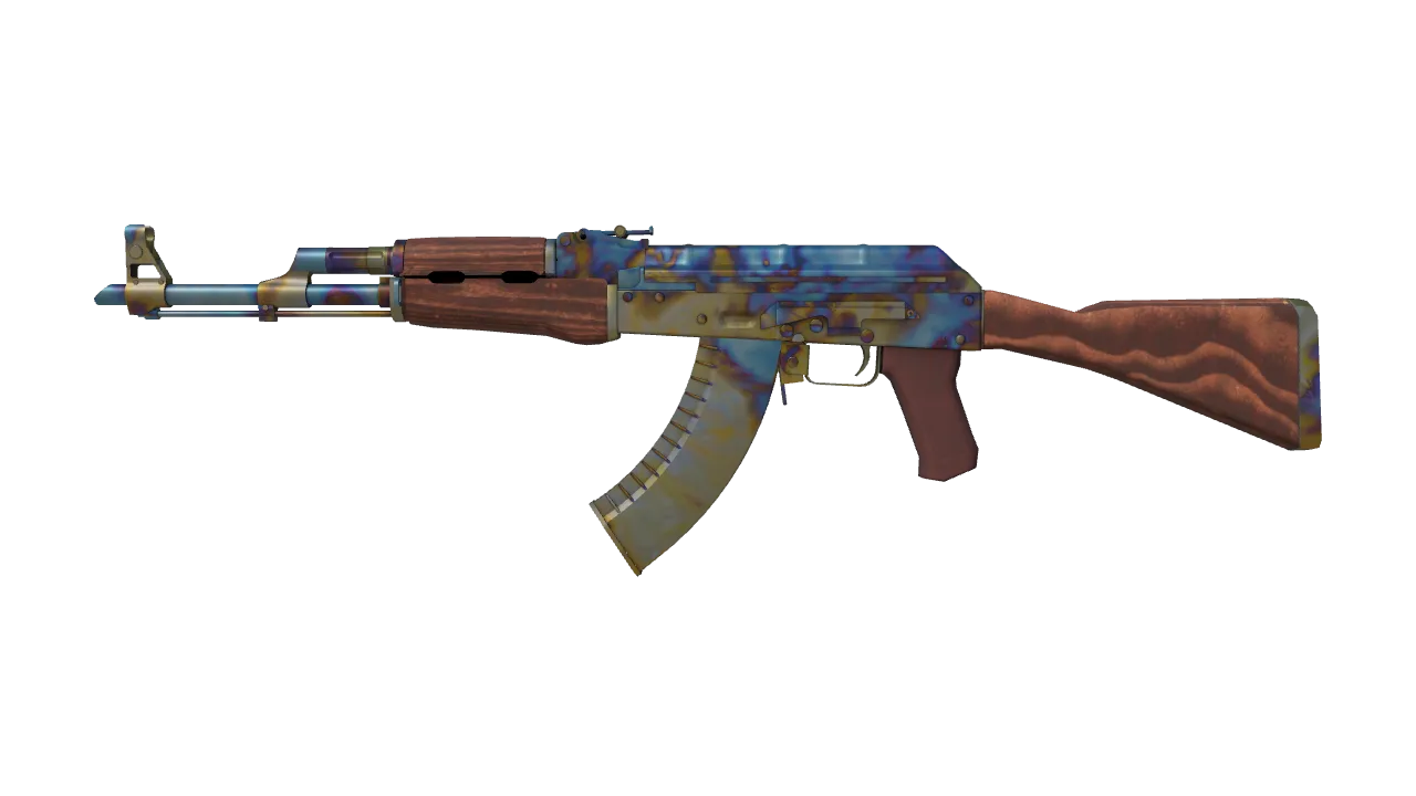 AK-47 | Case Hardened seed #122, front