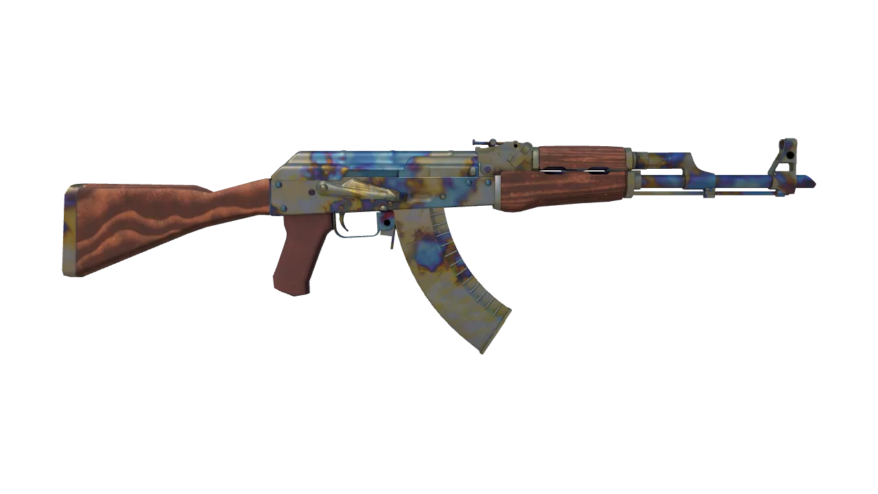 AK-47 | Case Hardened seed #126, back