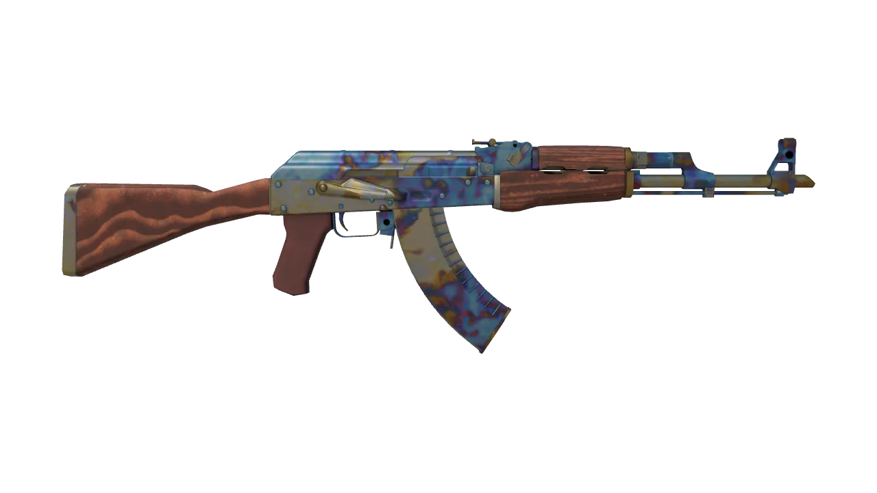 AK-47 | Case Hardened seed #139, back