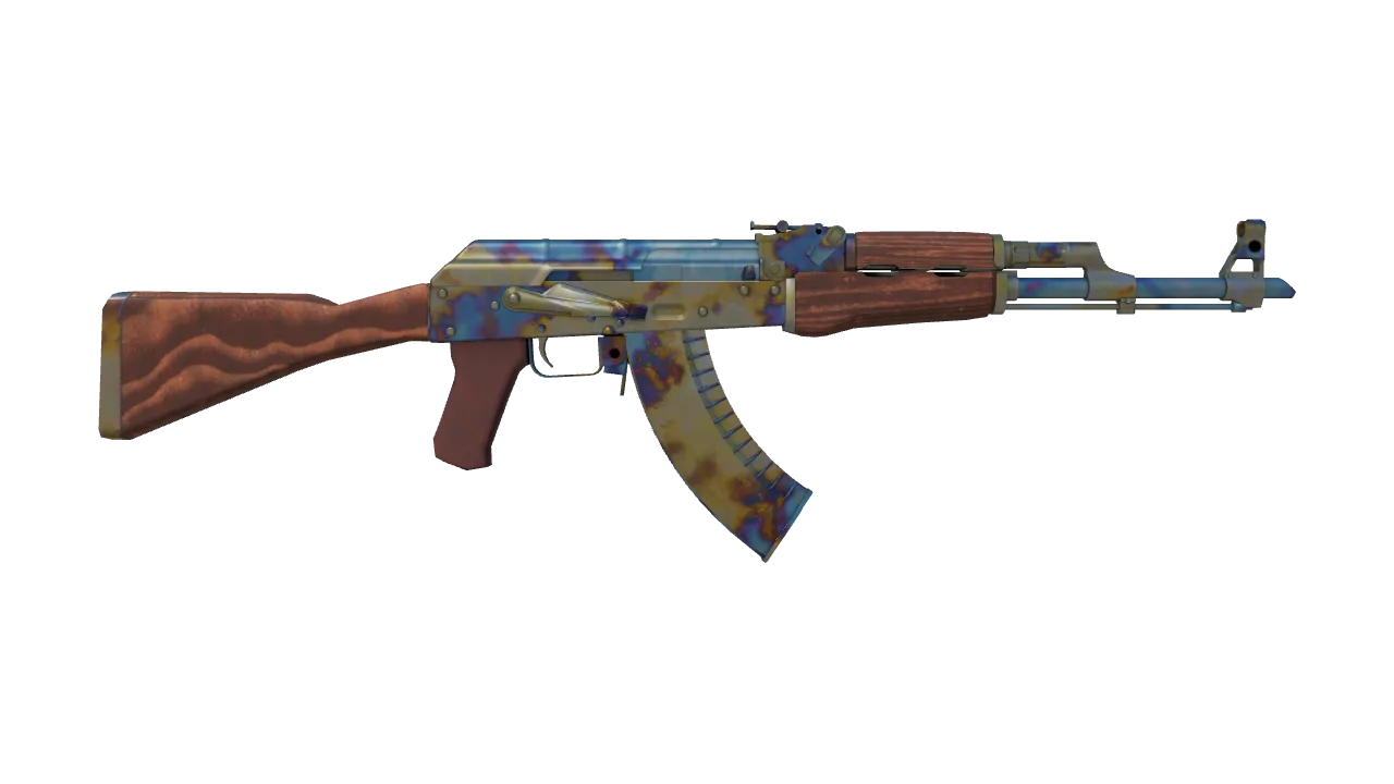 AK-47 | Case Hardened seed #151, back