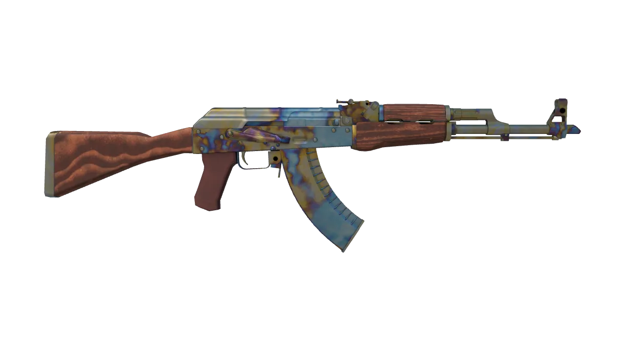 AK-47 | Case Hardened seed #169, back