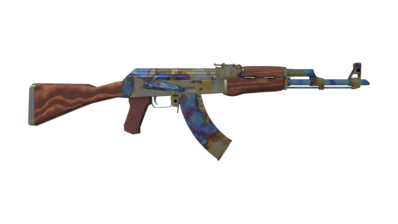 AK-47 | Case Hardened seed #172, back