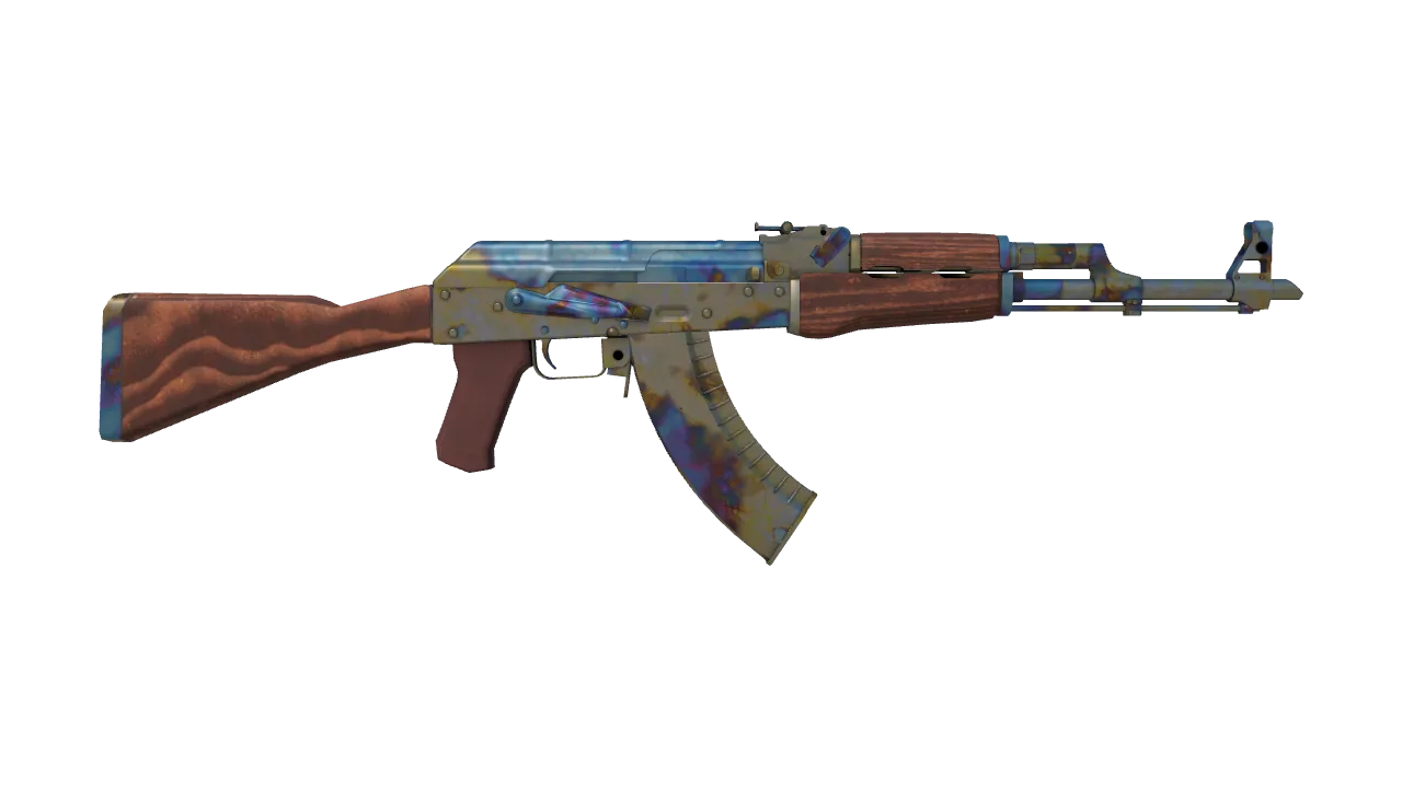 AK-47 | Case Hardened seed #179, back