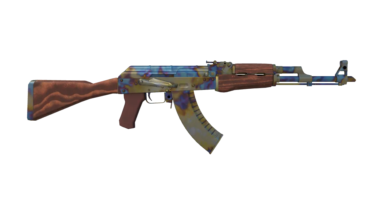 AK-47 | Case Hardened seed #189, back