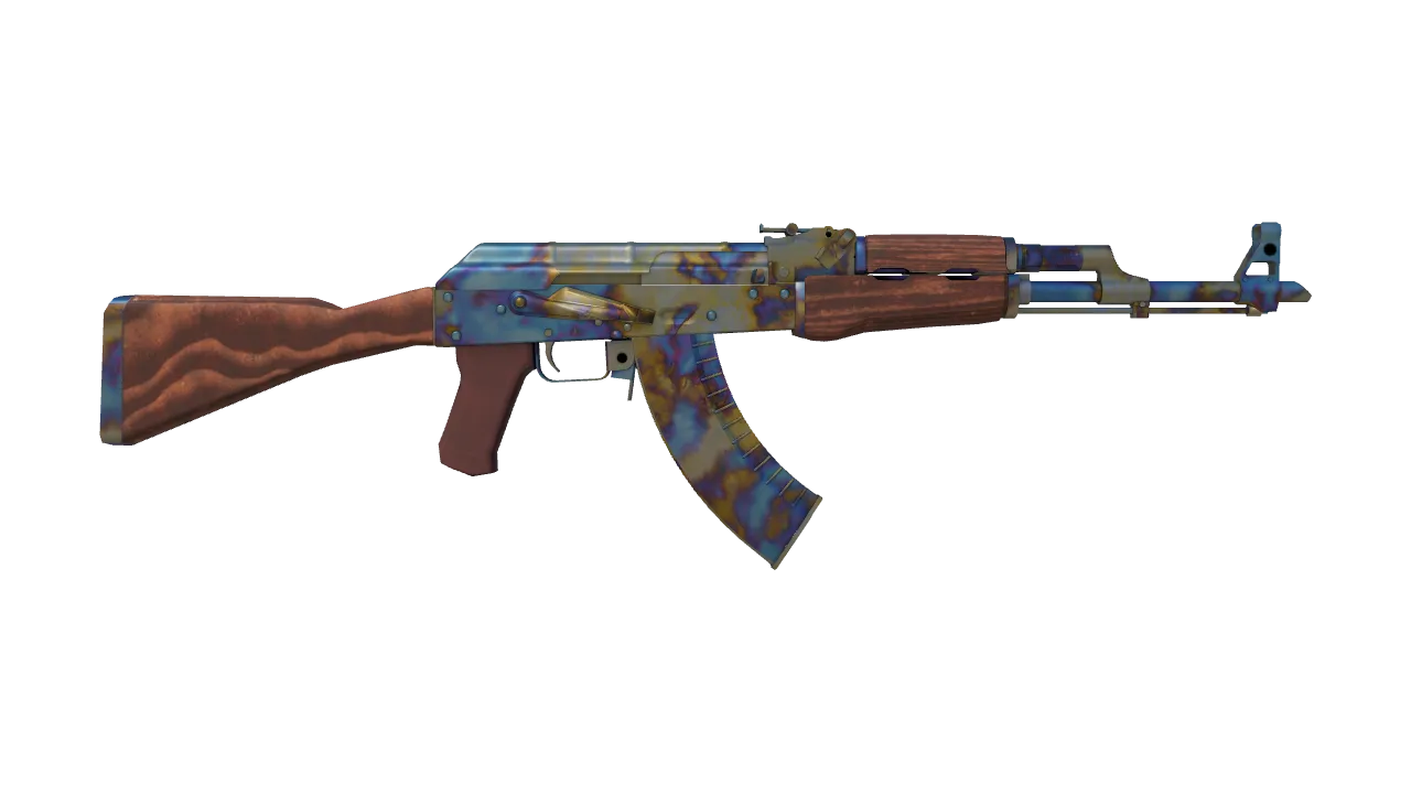 AK-47 | Case Hardened seed #194, back