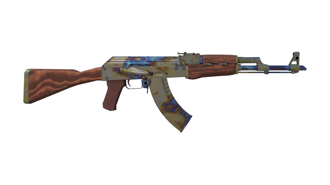 AK-47 | Case Hardened seed #200, back