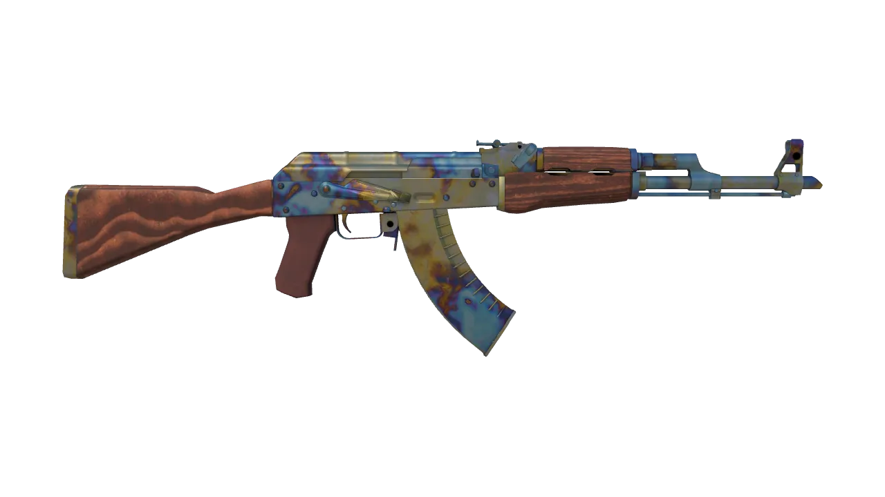 AK-47 | Case Hardened seed #209, back