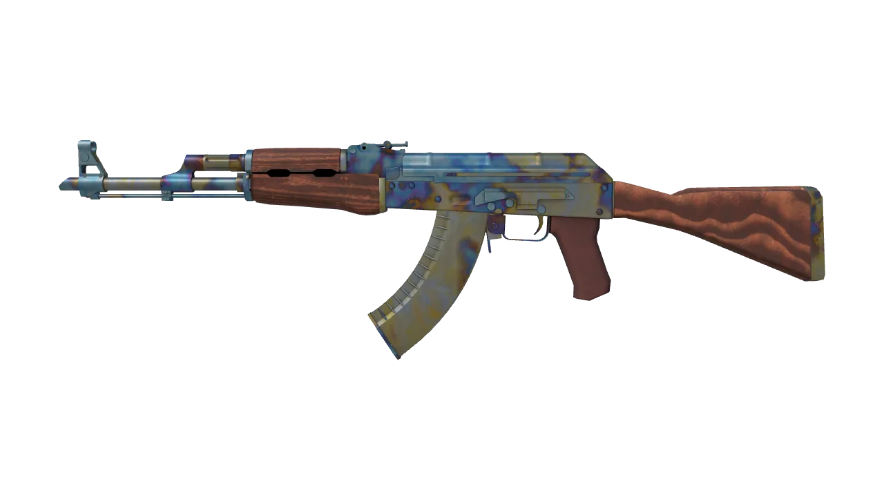 AK-47 | Case Hardened seed #209, front