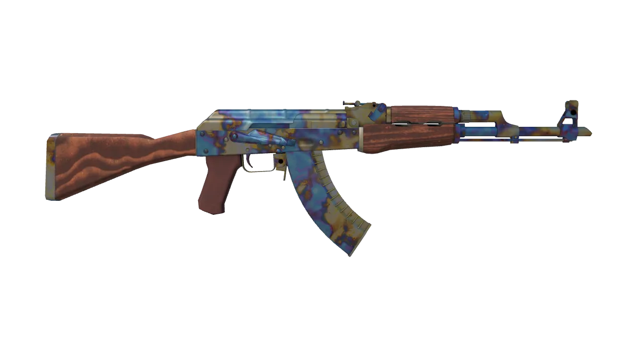 AK-47 | Case Hardened seed #278, back