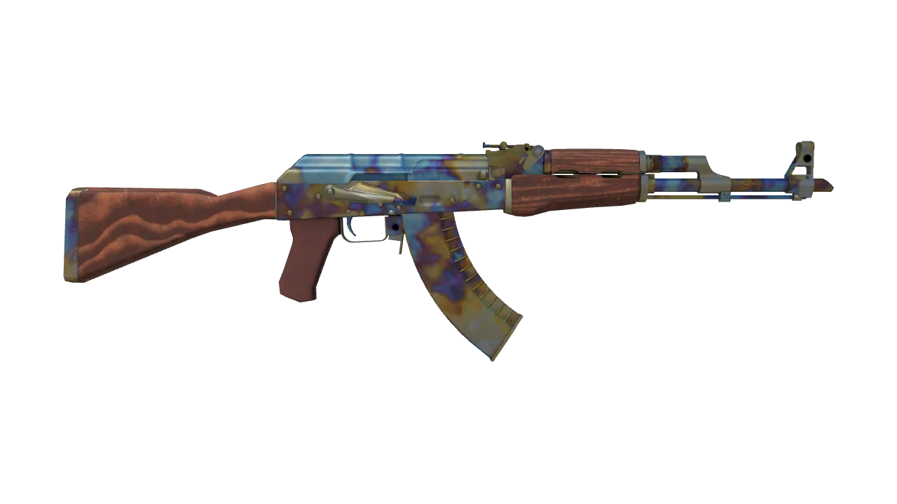 AK-47 | Case Hardened seed #310, back