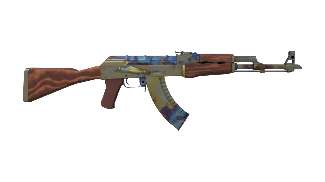 AK-47 | Case Hardened seed #312, back